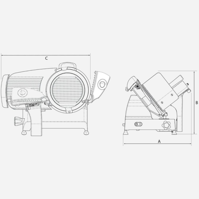 RED LINE 300 GREY SCHNEIDEMASCHINE