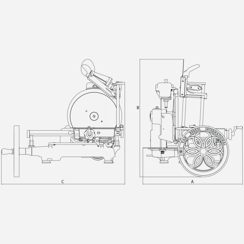 B114 RED Schwungradmaschine