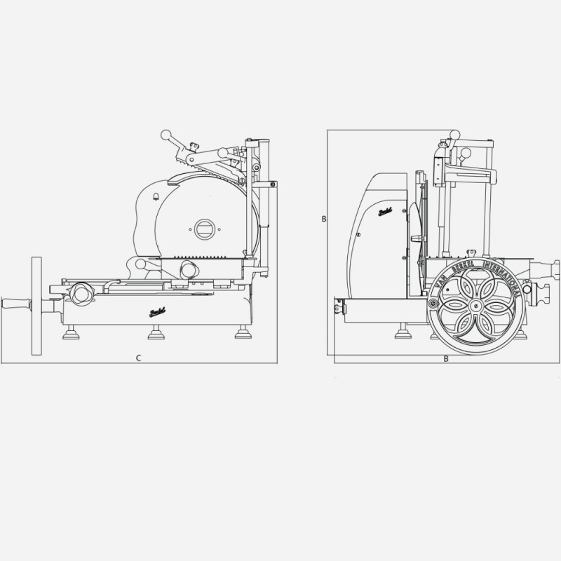 B116 RED Schwungradmaschine